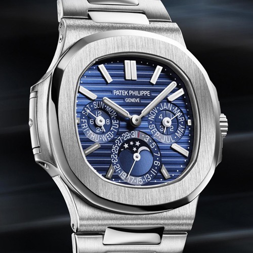 Branded Nautilus Perpetual Calendar Blue dial 552(Refurbished)